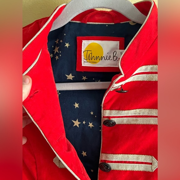 Boden Johnnie B girls’ coat. Red, EUC, size 11-12 - Picture 4 of 9